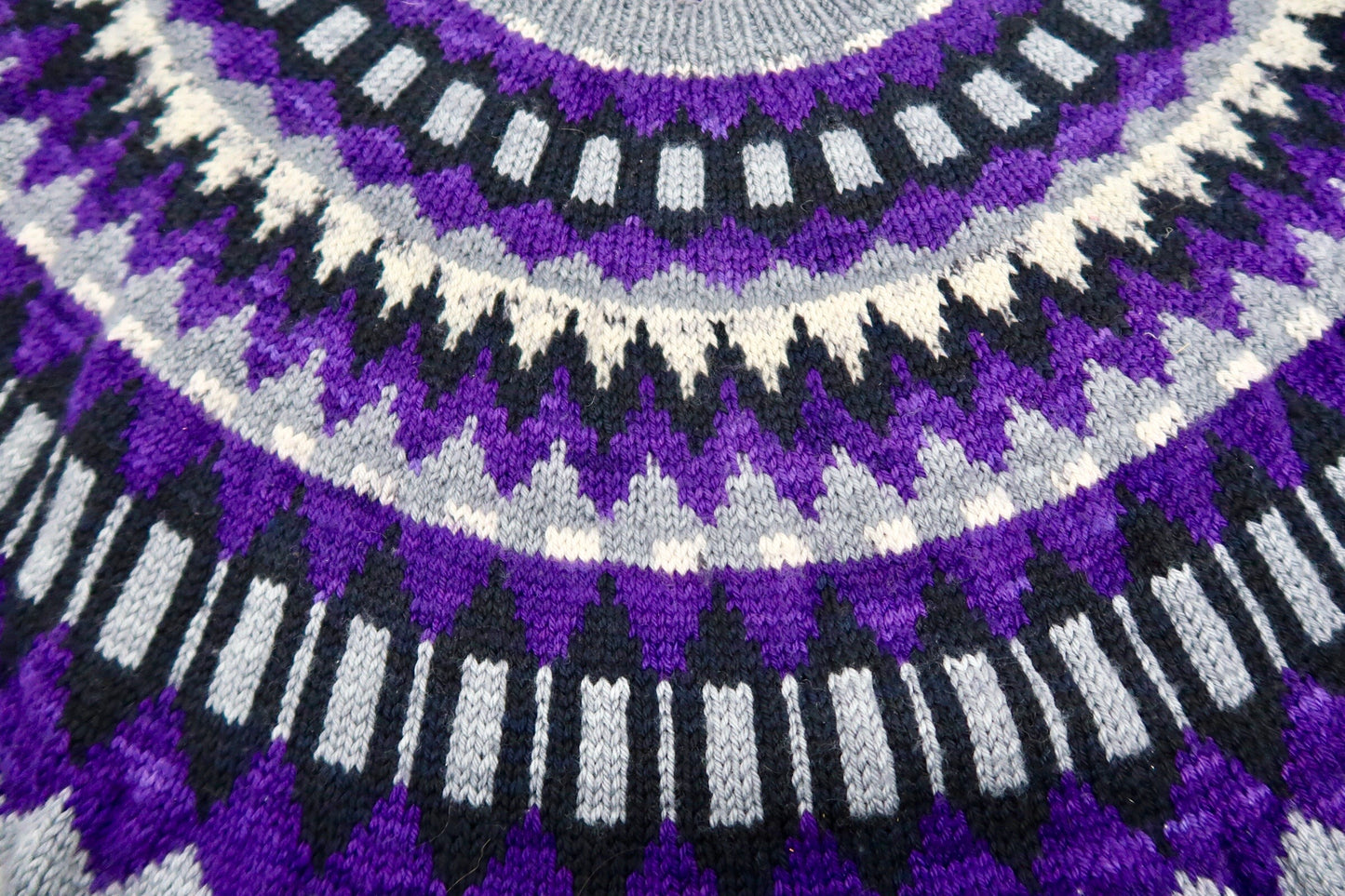 Hand Knit Poncho