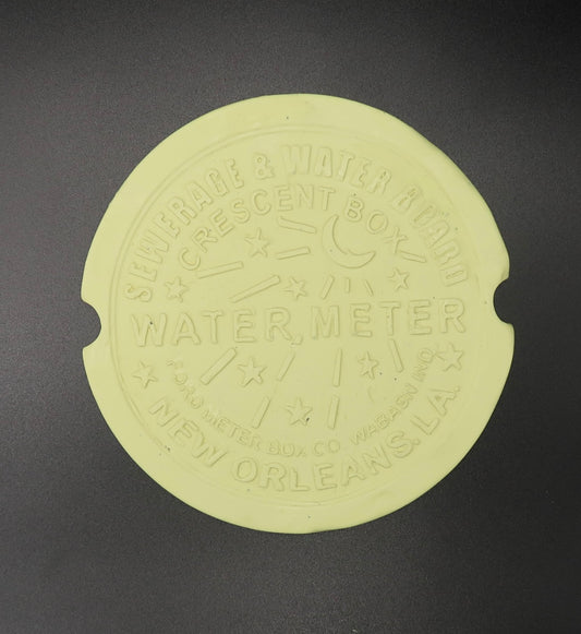 New Orleans Resin Water Meter Plaque